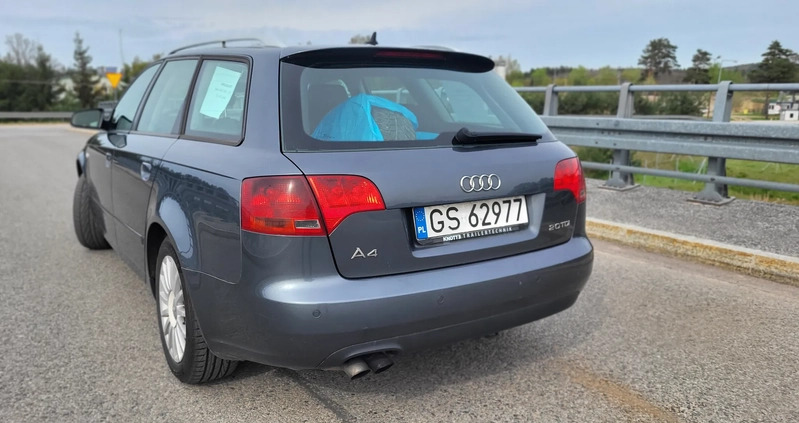 Audi A4 cena 16000 przebieg: 318903, rok produkcji 2007 z Słupsk małe 562